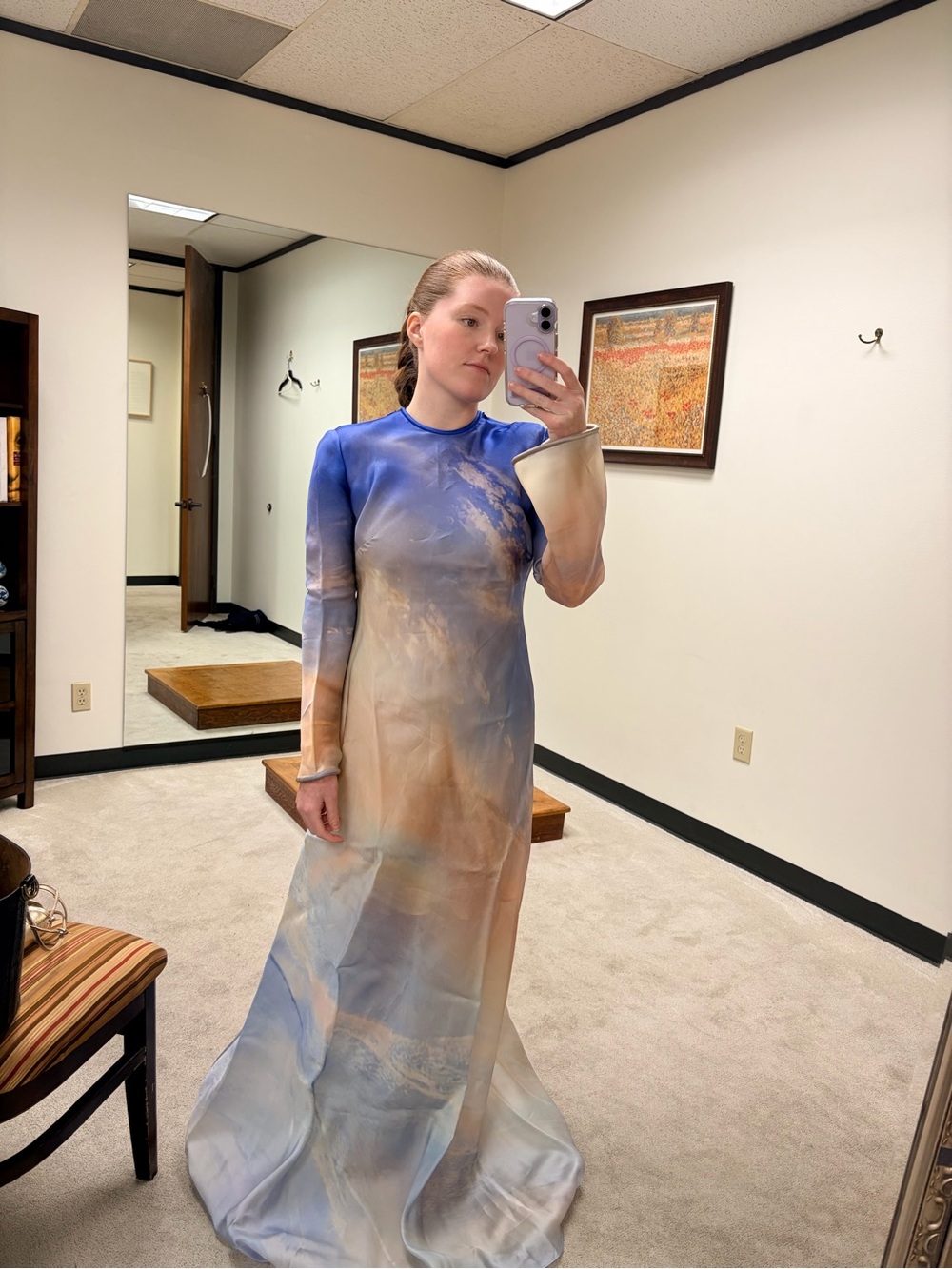 Zimmermann tama bias cut Dress